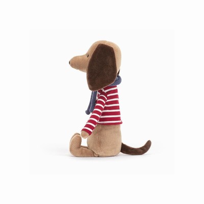 Jellycat Beatnik Buddy Sausage Dog UK | 71862CPBI